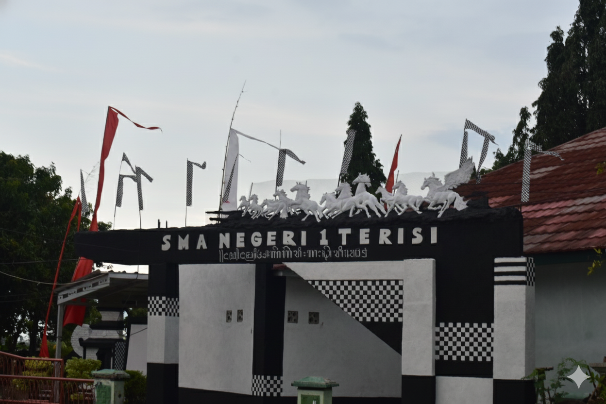 Gapura Panca Waluya SMA Negeri 1 Terisi